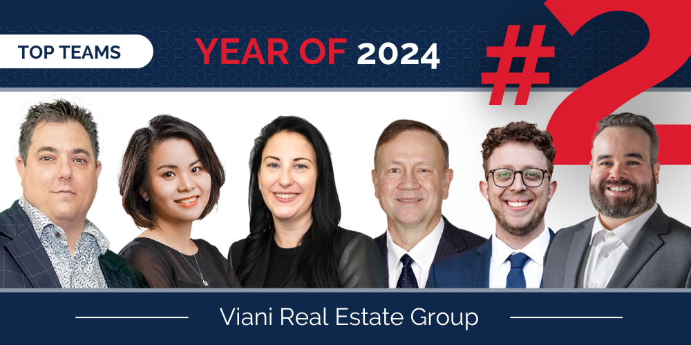 Viani Real Estate Group recognized as top producers for 2024 at RE/MAX Real Estate (Central)